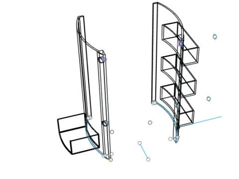 Porta accessori Modello di stampa 3D