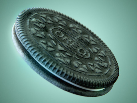Ciastko Oreo Model 3D