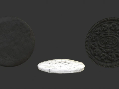 Oreo-Keks 3D Modell