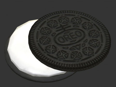 Oreo-Keks 3D Modell