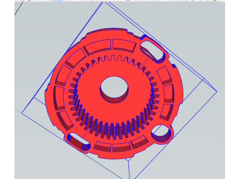 Pembawa planet pemula HONDA CIVIC 2006 Model 3D