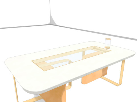 고급 대리석 커피 테이블 3D 모델
