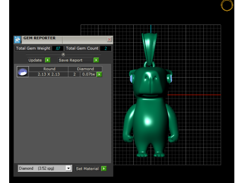 Cute Cartoon Bear Character Pendant 3D PRINTABLE MODEL 3D Print Model