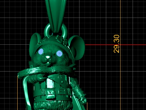 Golden Bunny Knight Trophy 3D Printable Model 3D Print Model