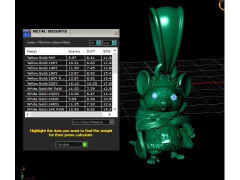 Golden Bunny Knight Trophy 3D Printable Model 3D Print Model