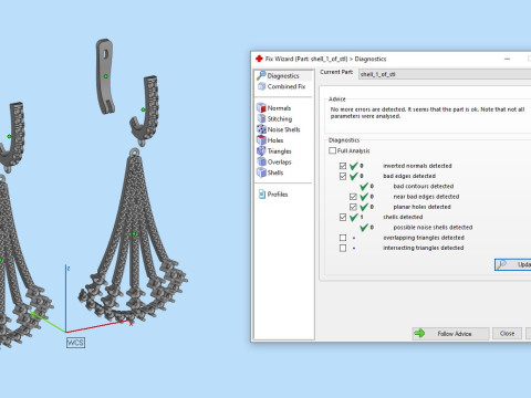 Elegant Earrings Printable Model Jewelry Gold Luxury 3D Print Model