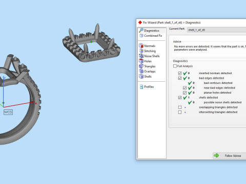 Elegant Ring Printable Model Jewelry Gold Luxury 3D Print Model