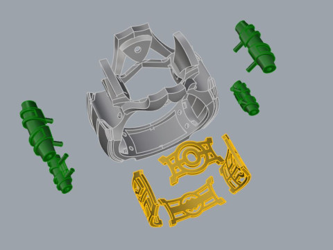 Black Prince Ring Printable Model Jewelry Gold Luxury 3D Print Model