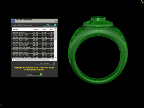 Veni Vidi Vici Ring For Mens Printable Model Jewelry Gold Luxury 3D Print Model