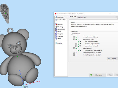 Bear Pendant Jewelry Gold Luxury 3D Print Model