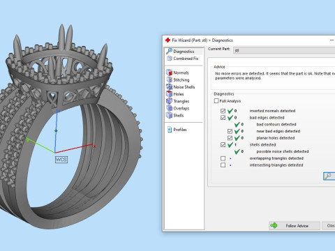 Cushion Gemstone Ring Printable Model Jewelry Gold Luxury 3D Print Model