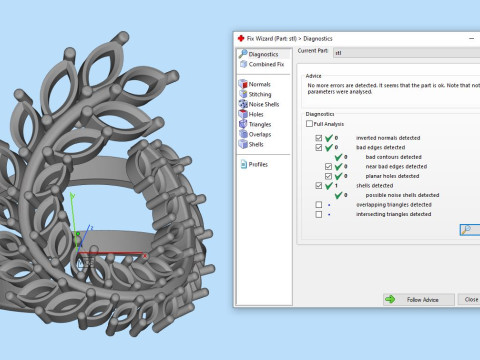 Elegant Ring Printable Model Jewelry Gold Luxury 3D Print Model