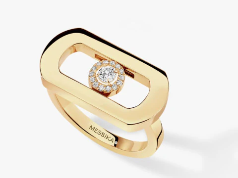 メシカ リング 印刷可能モデル ジュエリー ゴールド ラグジュアリー 3Dプリントモデル