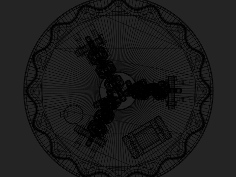 LowPolyMagnit 3D Model