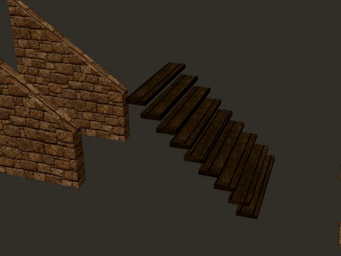 Tour Ronde Petit PBR 1-2-4K Modèle 3D
