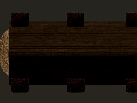 タワーゲートハウス PBR 1-2-4K 3Dモデル