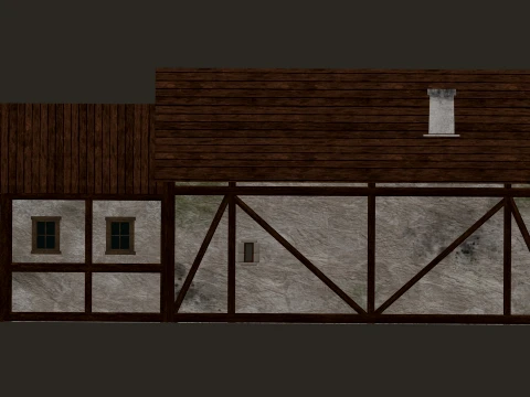 Medieval Blacksmith Workshop PBR 4K 3D Model