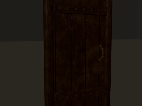 Medieval Doors Pack 4K PBR 3D Model