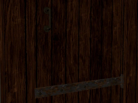 Medieval Doors Pack 4K PBR 3D Model