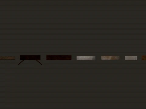 Medieval Windows Pack 4K PBR 3D Model