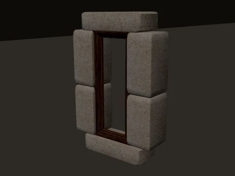 Medieval Windows Pack 4K PBR 3D Model