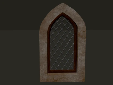 Medieval Windows Pack 4K PBR 3D Model