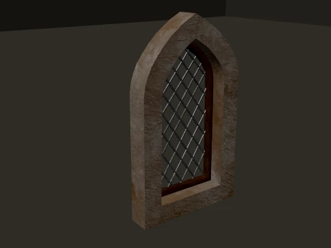 Medieval Windows Pack 4K PBR 3D Model