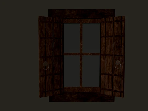 Medieval Windows Pack 4K PBR 3D Model