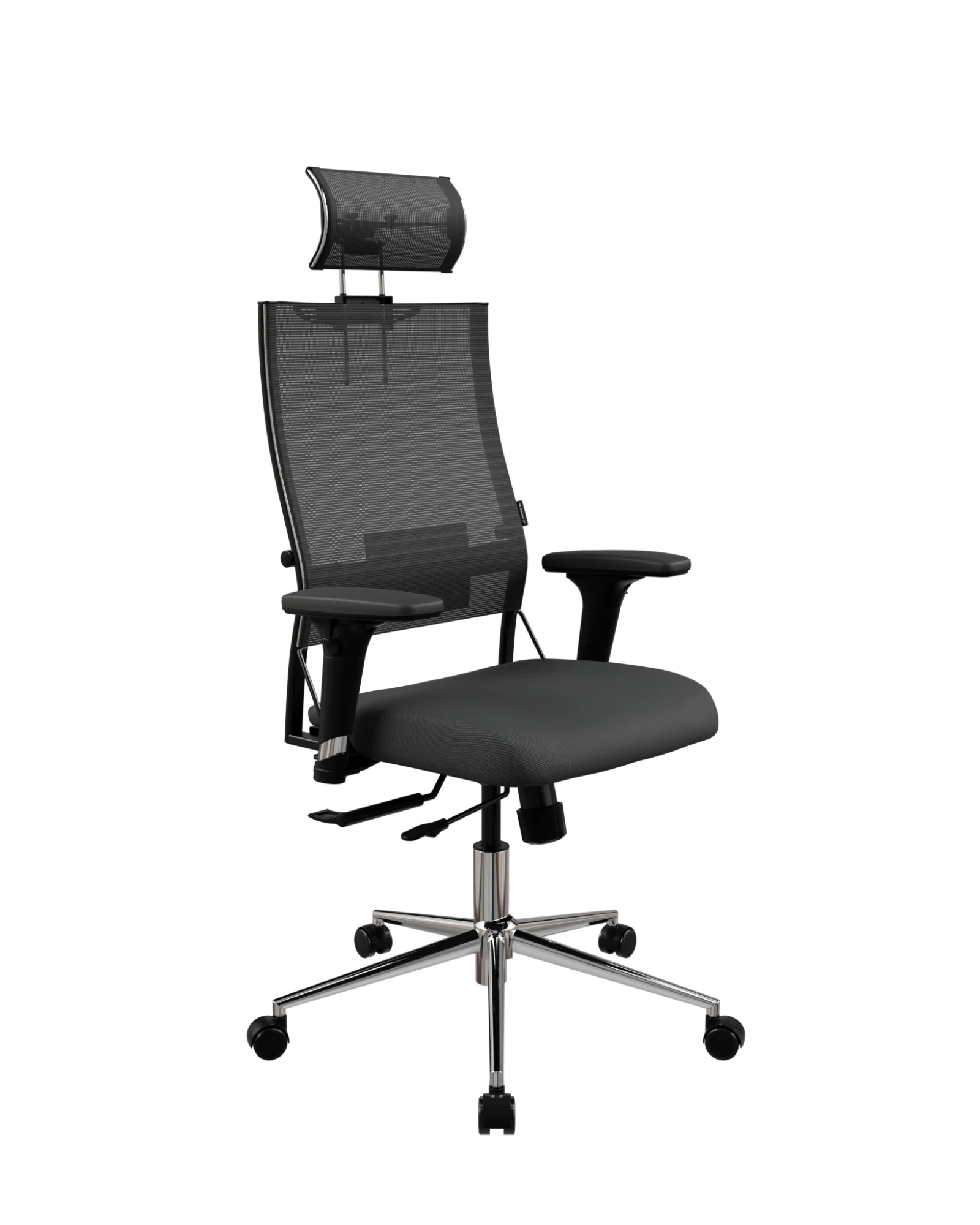 Office chair Ergolife 3D Model .c4d .max .obj .3ds .fbx .stl .blend