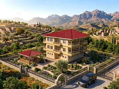 Modern Architectural Residential Villa Project 3D Model