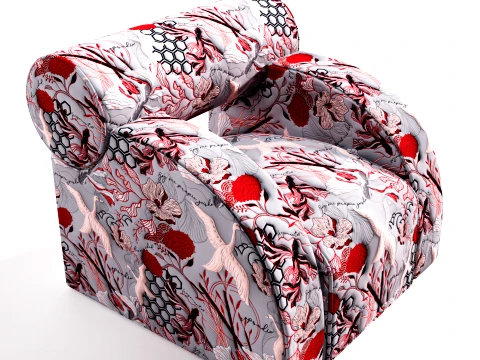 Armchair Holo 3D Model