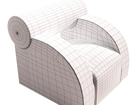 Armchair Holo 3D Model