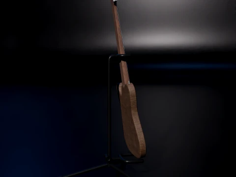 Electric guitar 3D Model