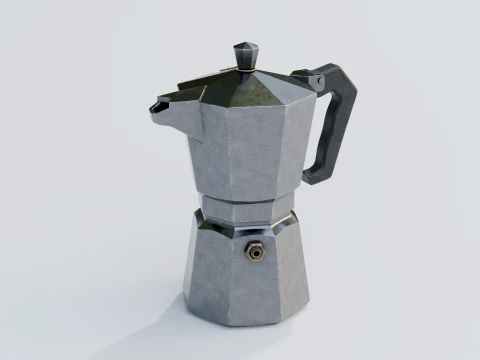 MOKA-TOPF 3D Modell