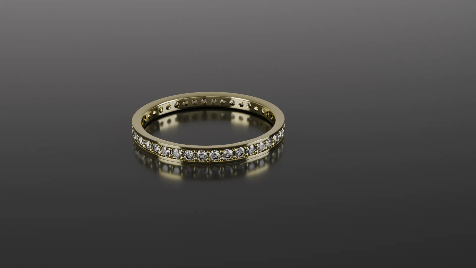 Multi-Band Diamond Ring 3D Print Model STL Jewelry CAD 3D Print Model .c4d .max .obj .3ds .fbx .stl .blend 