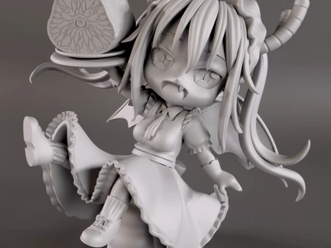 Chibi Tohru 3D Print Model