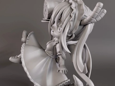 Chibi Tohru 3D Print Model