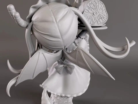 Chibi Tohru 3D Print Model
