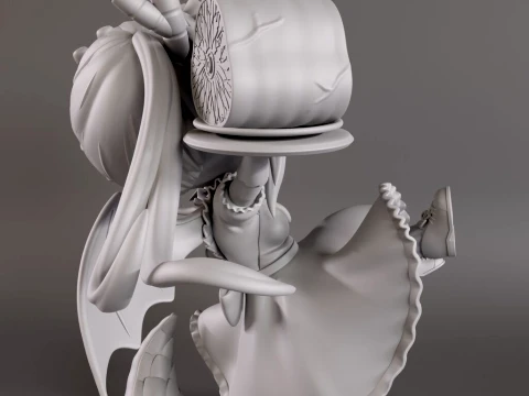 Chibi Tohru 3D Print Model