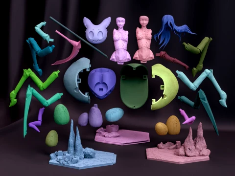 Kumoko Arachne 3D Print Model