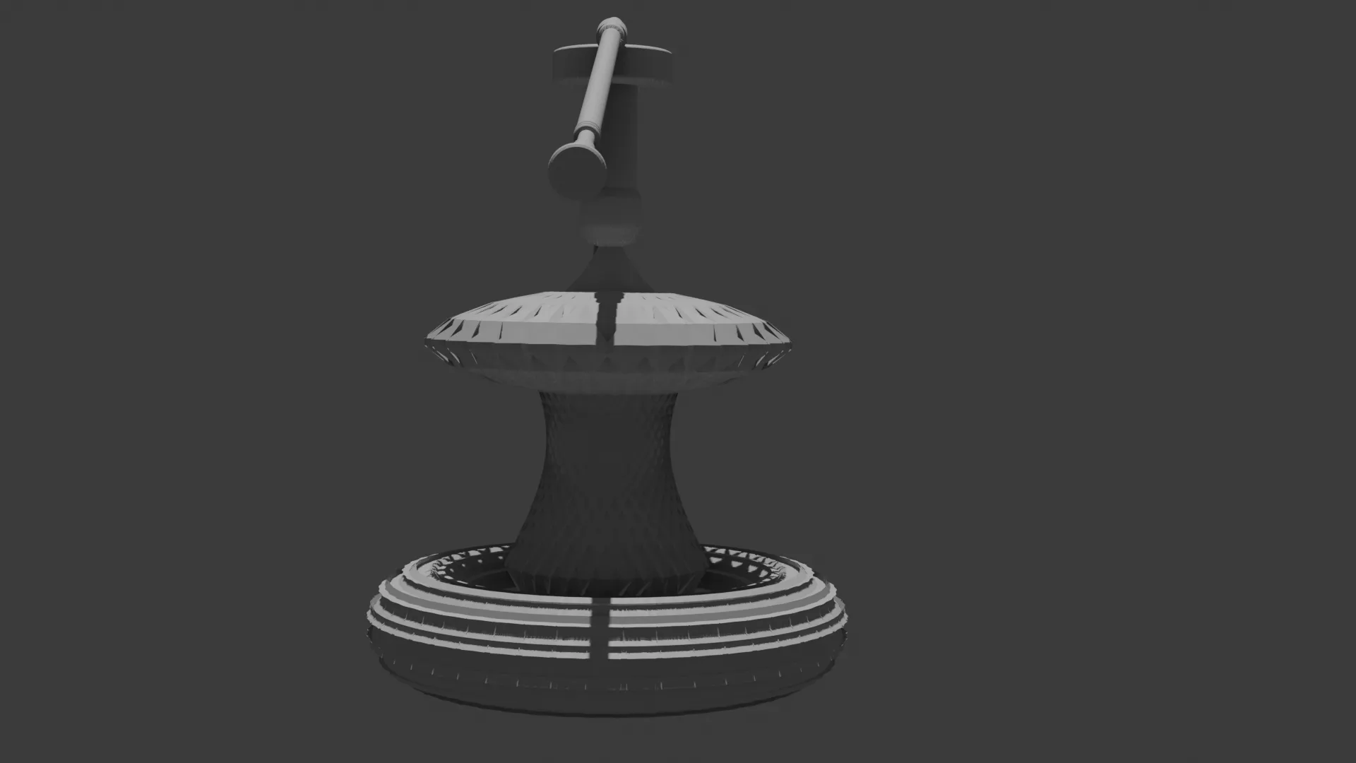 Hookah 3D Model .c4d .max .obj .3ds .fbx .stl .blend 