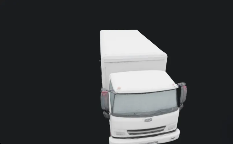 Delivery Truck 3D Model .c4d .max .obj .3ds .fbx .stl .blend