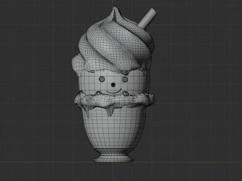 Mr PippoIceCream 3D Model