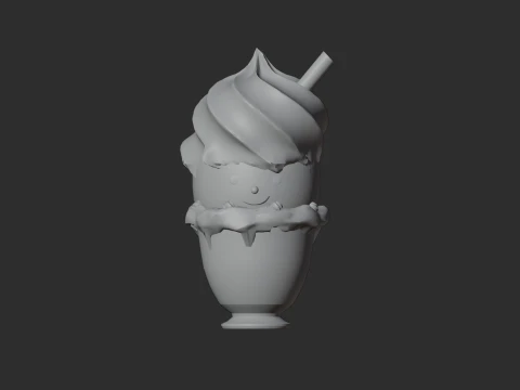 Mr PippoIceCream 3D Model