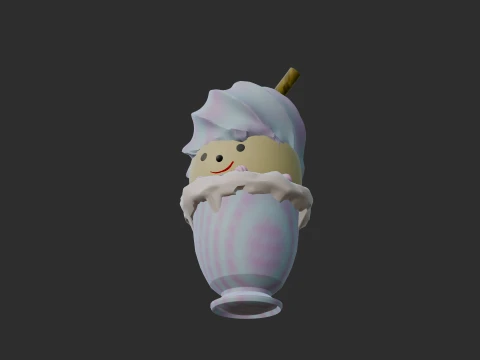 Mr PippoIceCream 3D Model