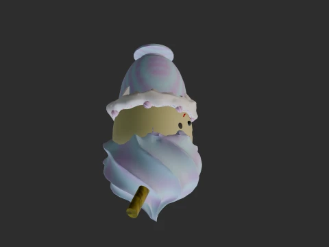 Mr PippoIceCream 3D Model