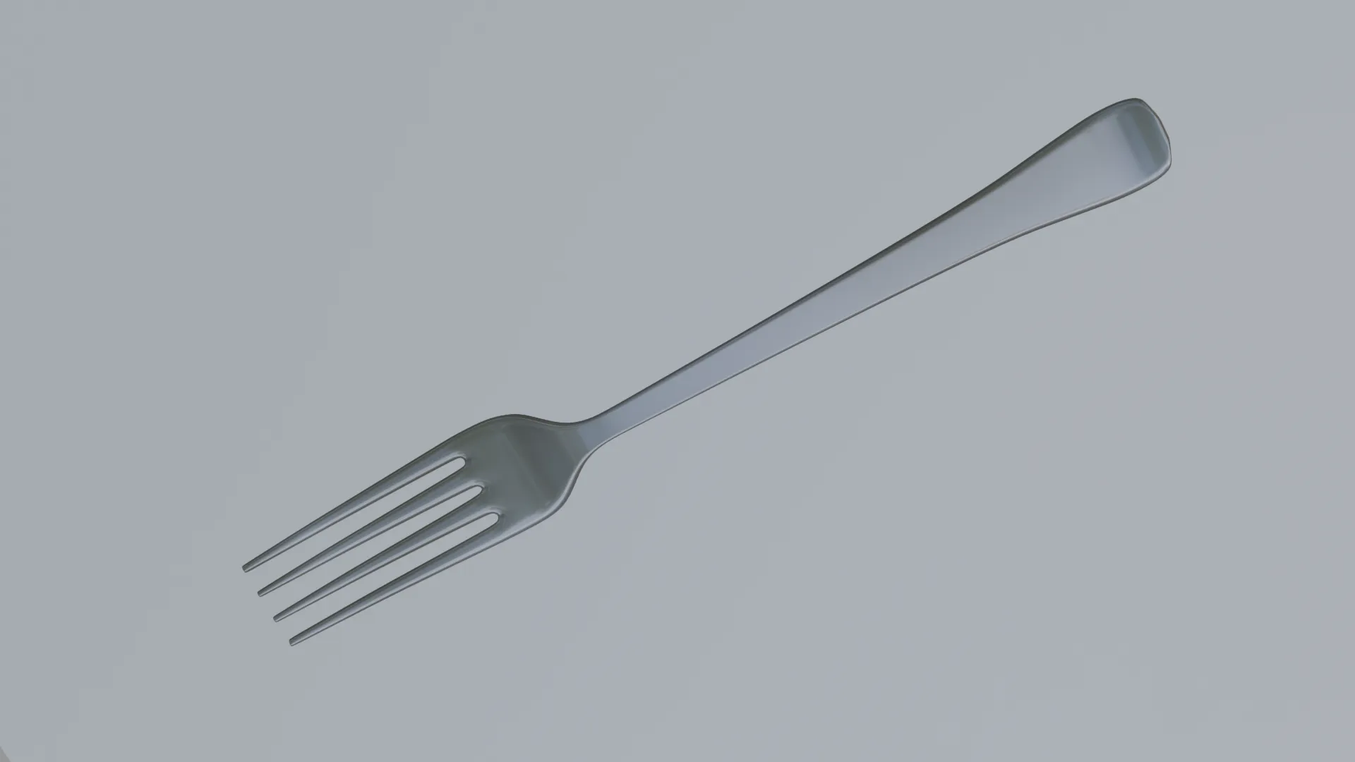 Garfo de jantar Modelo 3D .c4d .max .obj .3ds .fbx .stl .blend 