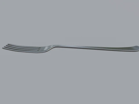 Garfo de jantar Modelo 3D