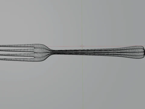 Garfo de jantar Modelo 3D