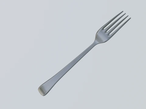 Garfo de jantar Modelo 3D